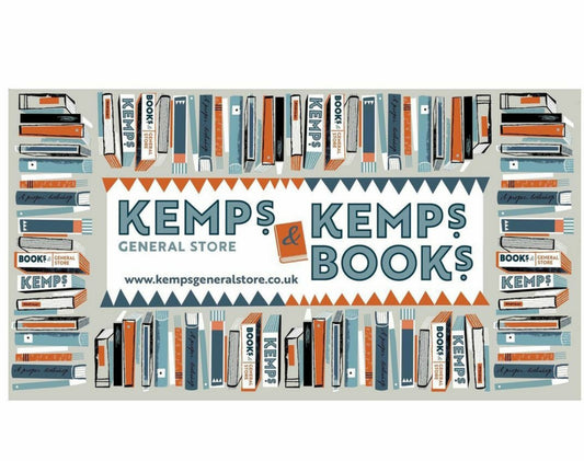 New design Kemps Books Tea Towel - orange