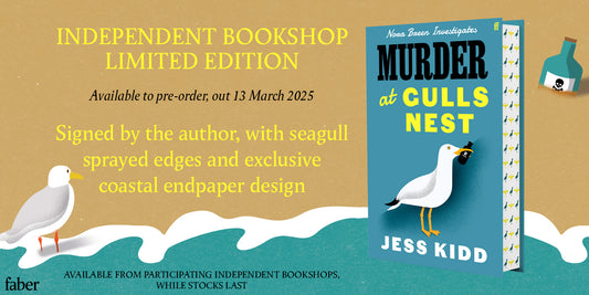 Murder at Gulls Nest : Nora Breen Investigates, the charming new historical seaside murder mystery, from much-loved author Jess Kidd by Jess Kidd SIGNED INDIE EDITION