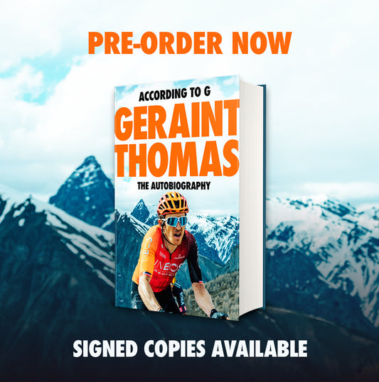 According to G The Autobiography Geraint Thomas SIGNED special edition - pre -order