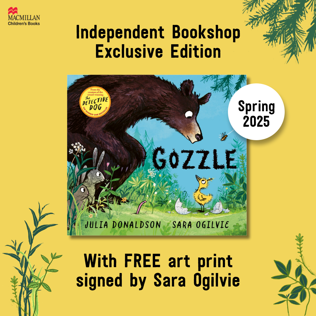 Gozzle by Julia Donaldson &  Illustrated by Sara Ogilvie (Pre Order)