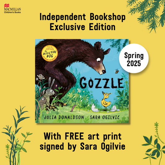 Gozzle by Julia Donaldson &  Illustrated by Sara Ogilvie (Pre Order)