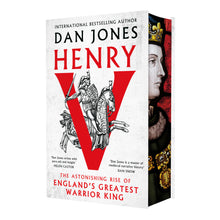 Load image into Gallery viewer, Henry V : The Rise of England&#39;s Greatest Warrior King SIGNED INDIE EXCLUSIVE by Dan Jones (hardback)
