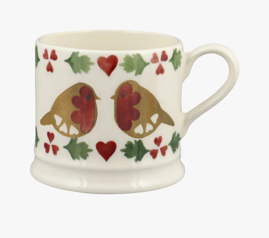 Emma Bridgewater Small Christmas Mug - Robins