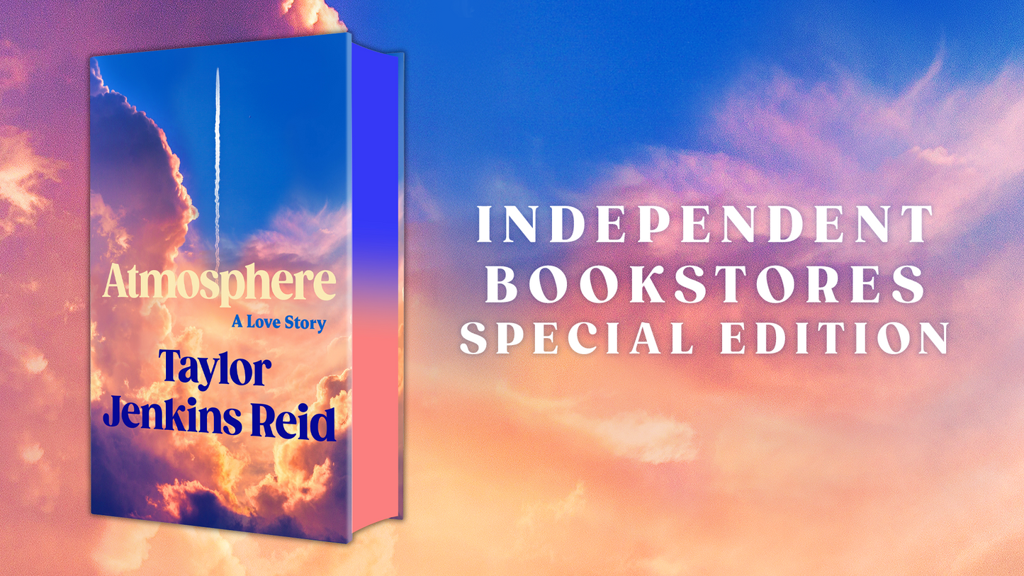 Atmosphere by Taylor Jenkins Reid (hardback pre order indie edition)