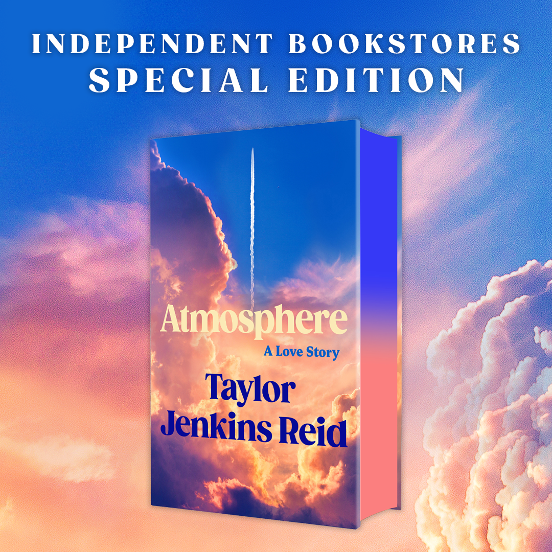 Atmosphere by Taylor Jenkins Reid (hardback pre order indie edition)