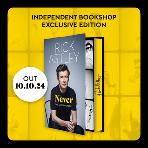 Never by Rick Astley (hardback) Special Limited Edition - pre-order