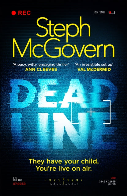 Deadline by Steph McGovern hardback - pre order special indie edition