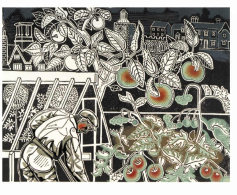 Card - Autumn 1950 by Edward Bawden