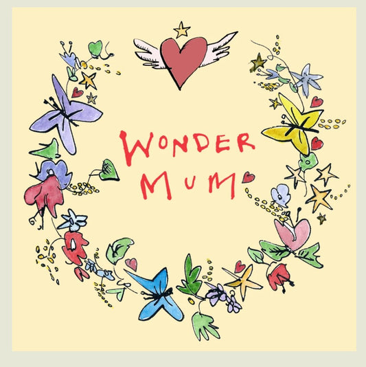 Card Wonder Mum by Poet & Painter