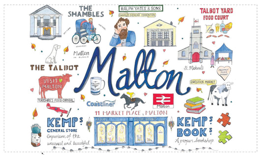 Kemps Malton Tea Towel