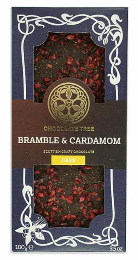 Chocolate Tree 100g Chocolate Bar Bramble/Cardamom