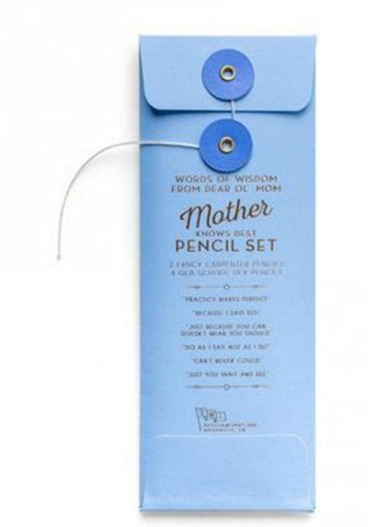 Mother Knows Best Pencil Set