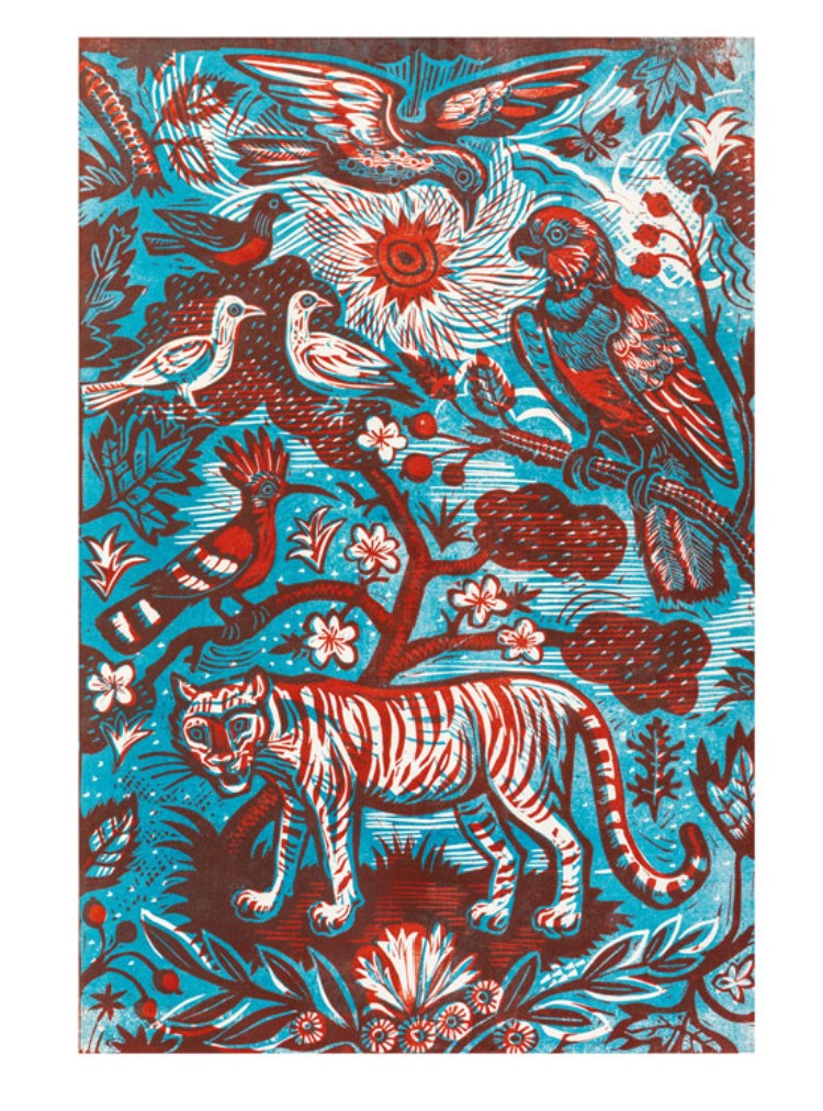 Card - Tyger Tyger by Mark Hearld